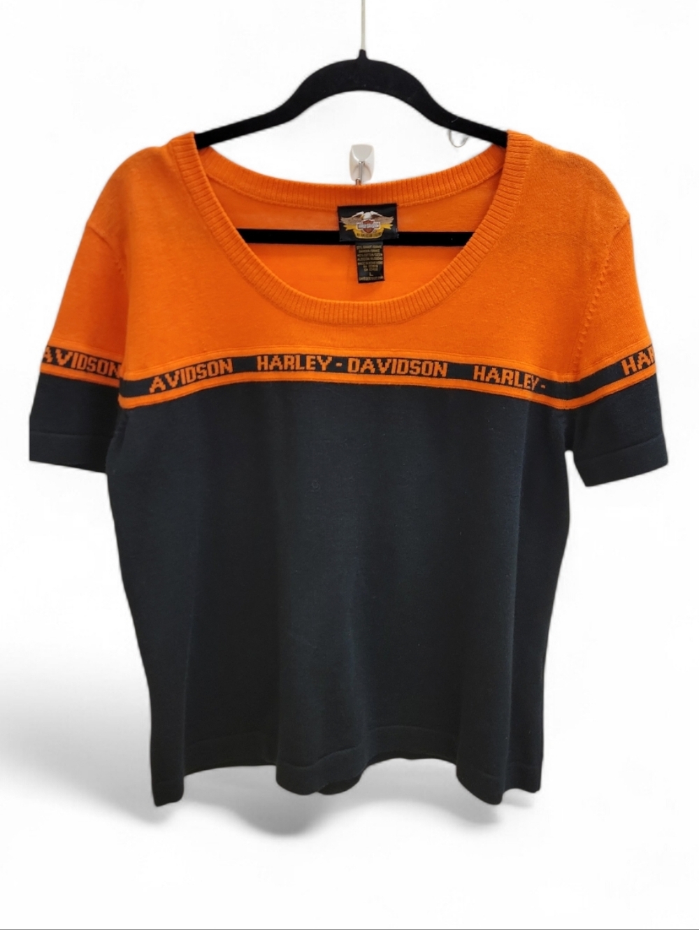 Harley Davidson Knit Top Large